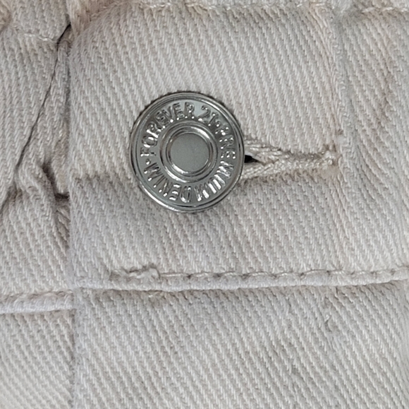 Forever 21 khakis denim pants, W 27 - Picture 3 of 6